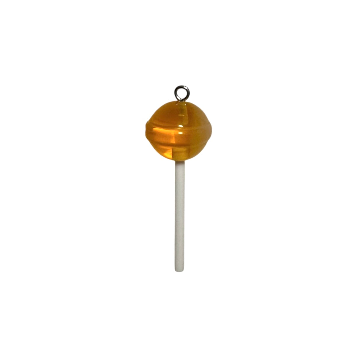 Orange Round Lollipop