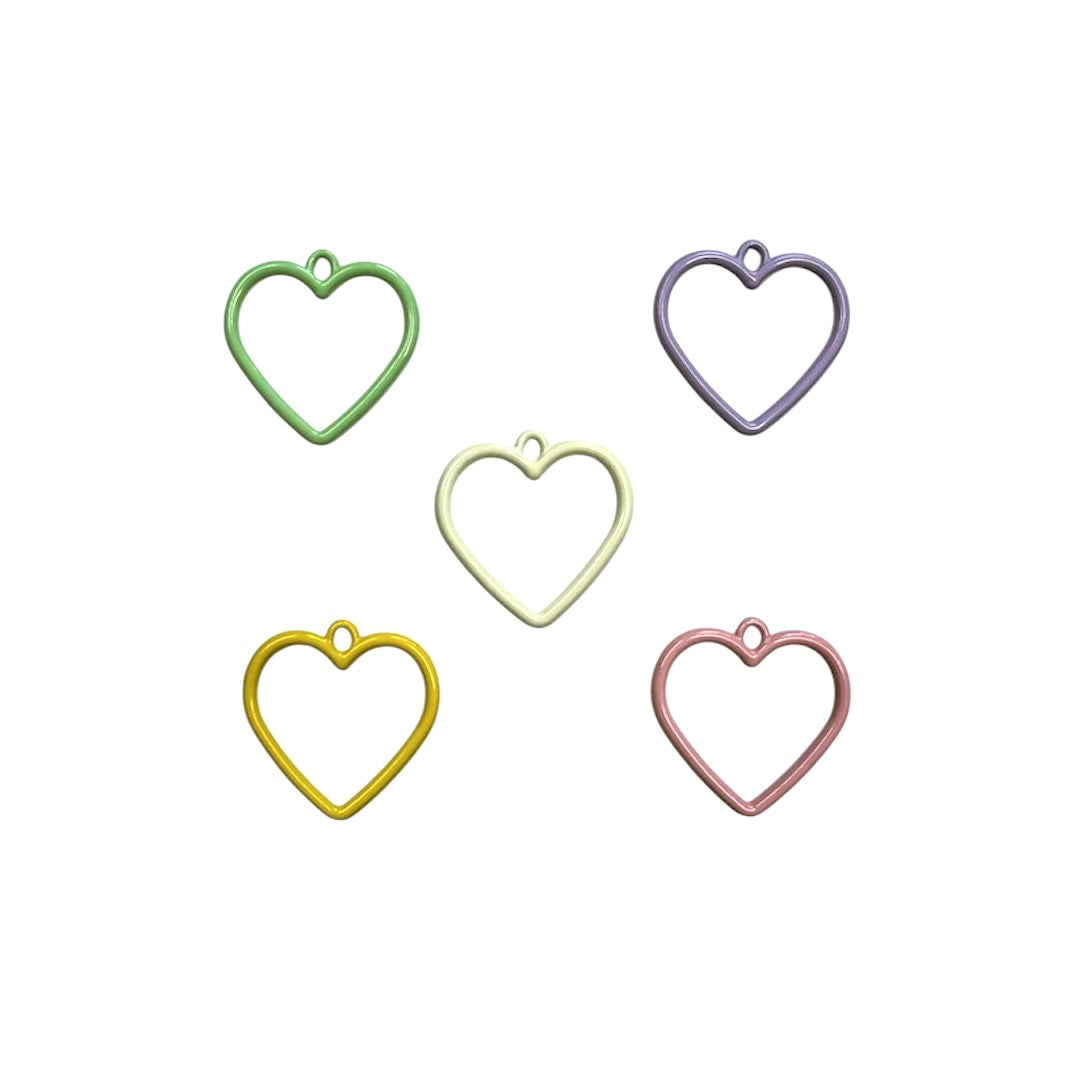 Metal Hollow Heart