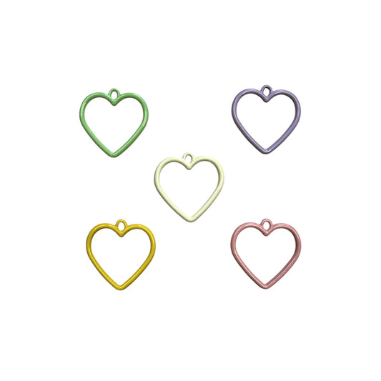 Metal Hollow Heart