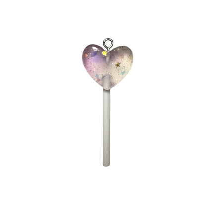 Sparkle Heart Lollipops