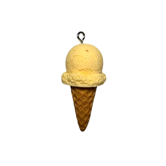 Lemon Waffle Ice Cream Cone