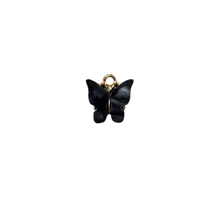 Mini Pearly Butterfly in Black