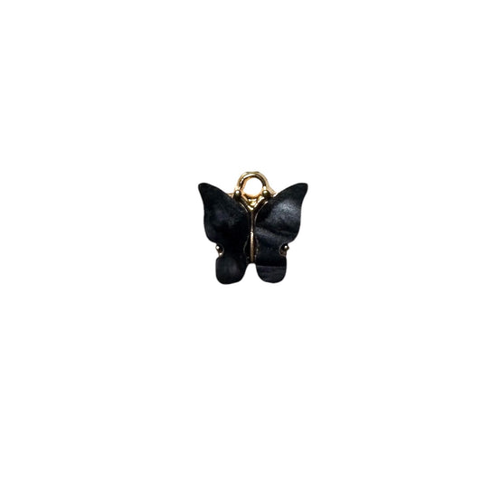 Mini Pearly Butterfly in Black