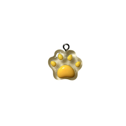 Small Yellow Paw Print