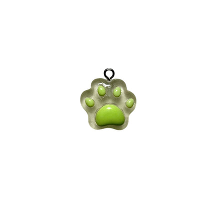Small Green Paw Print