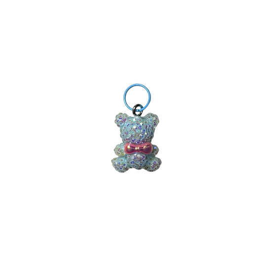 Mini Dotted Bear in Light Blue