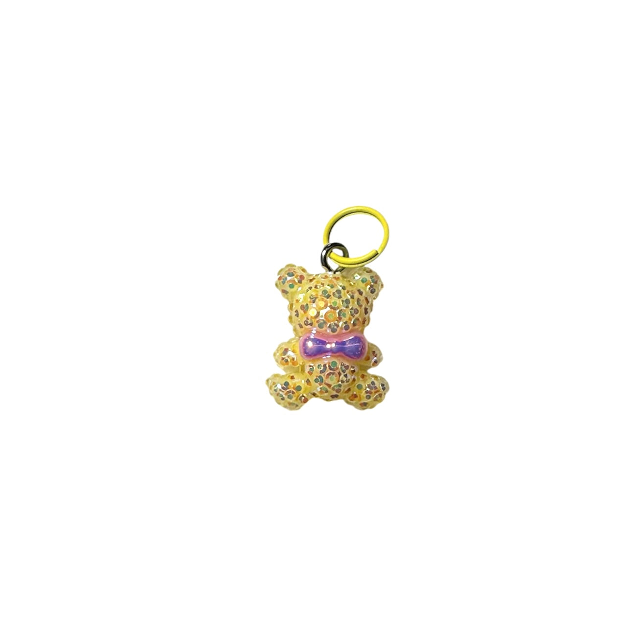 Mini Dotted Bear in Yellow