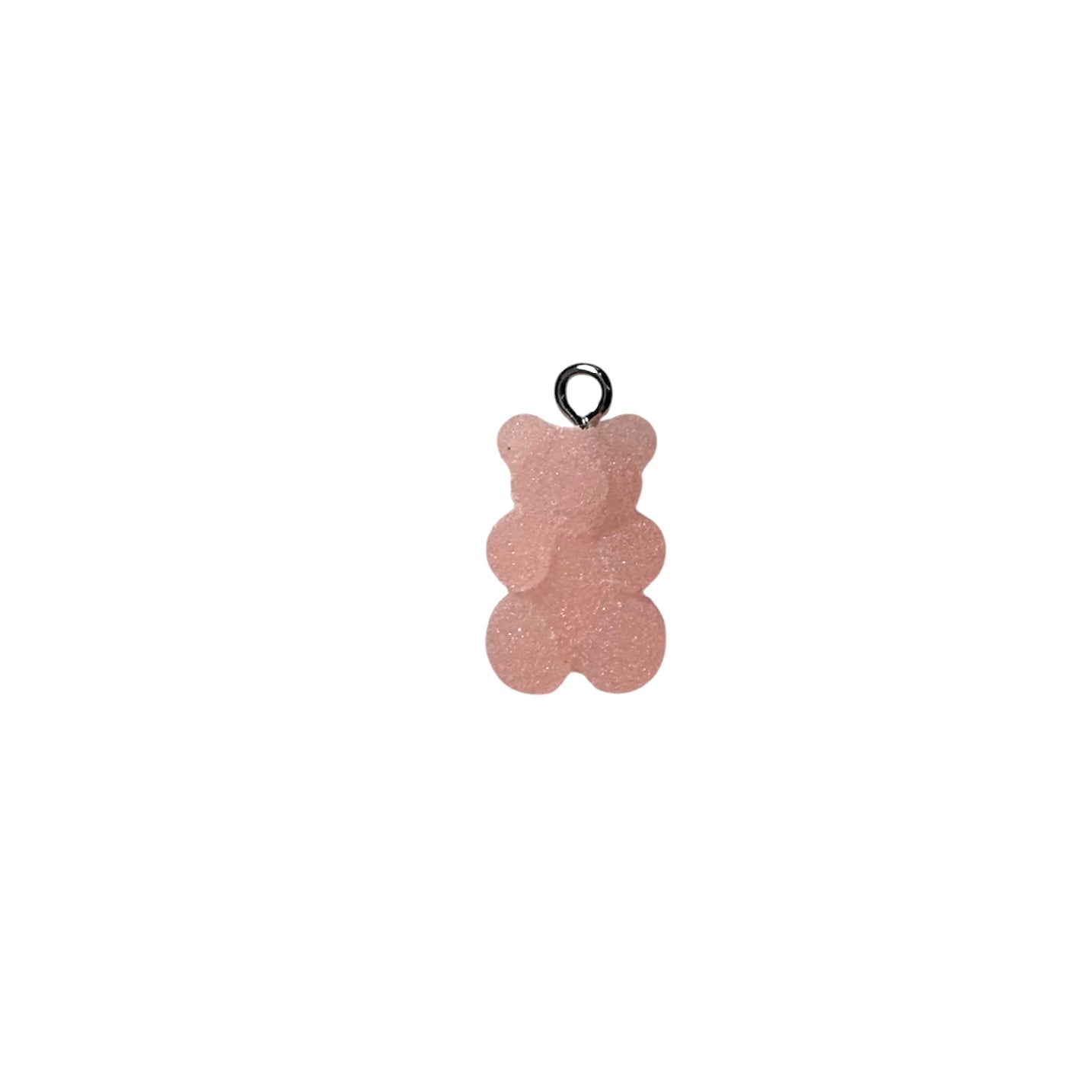 Mini Gummy Bear in Light Pink Sugar