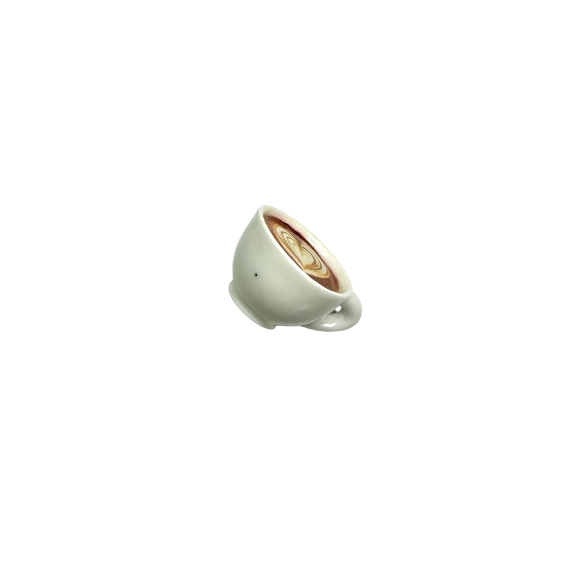 Large White Latte Mug