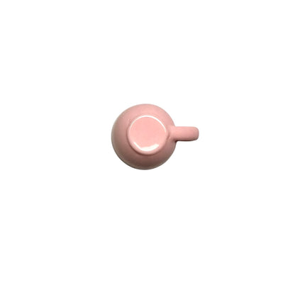 Large Pink Latte Mug