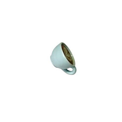 Large Blue Latte Mug