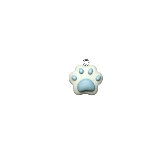 Blue Solid Paw