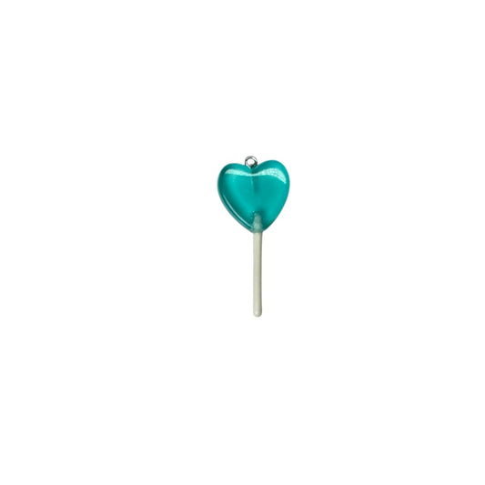 Blue Heart Lollipop