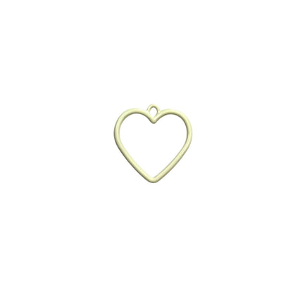 Metal Hollow Heart