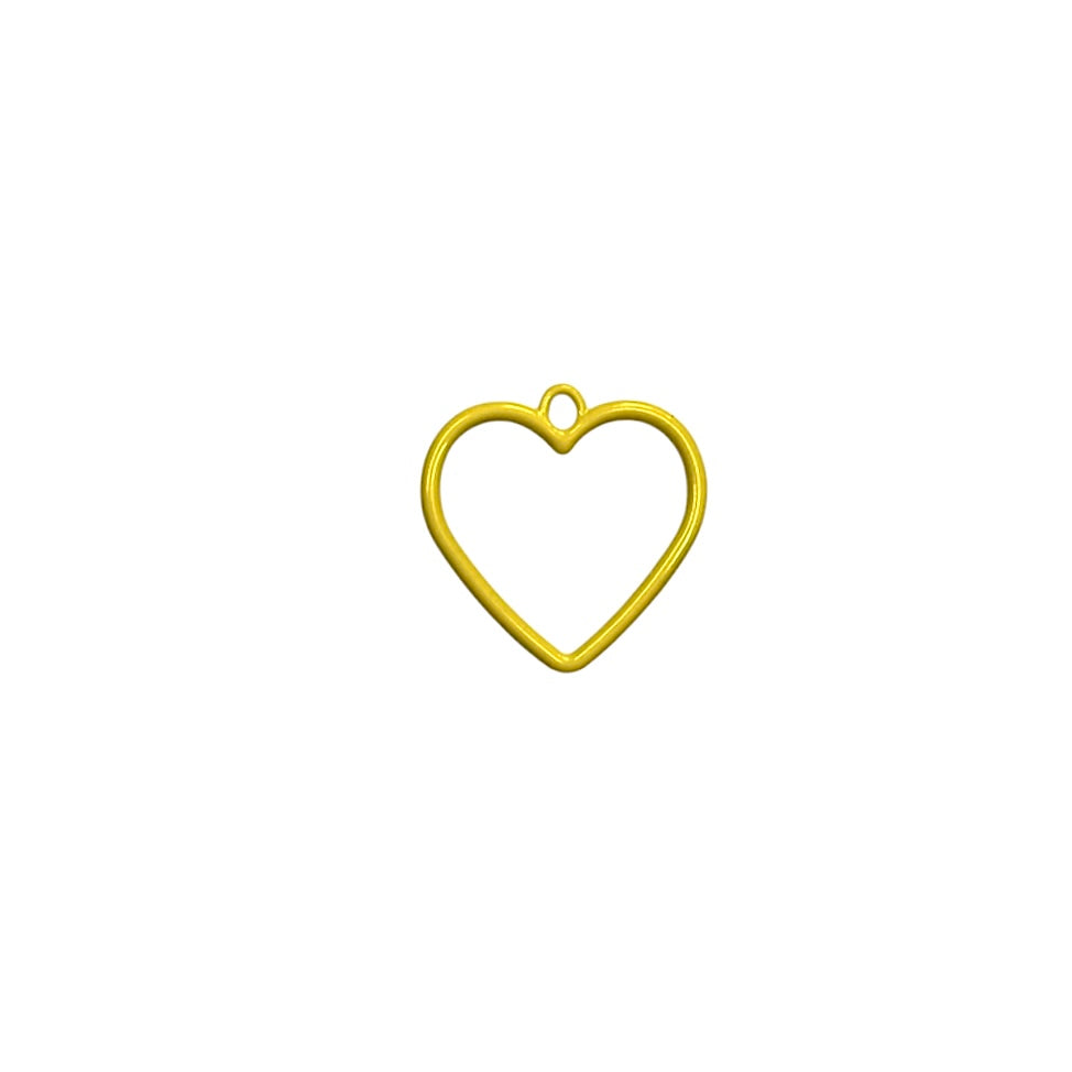 Metal Hollow Heart
