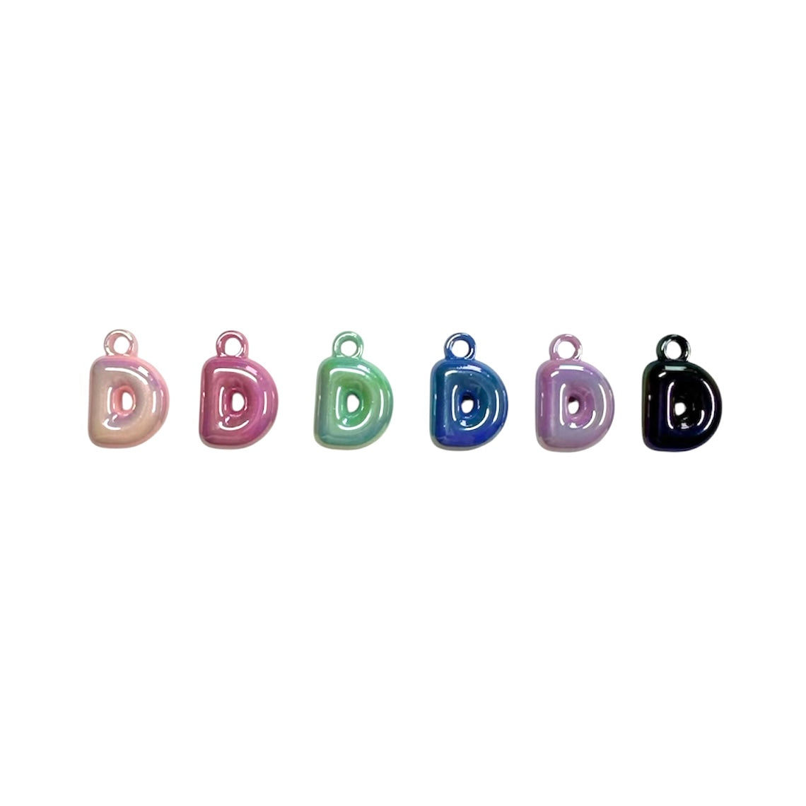 Rainbow Letter D