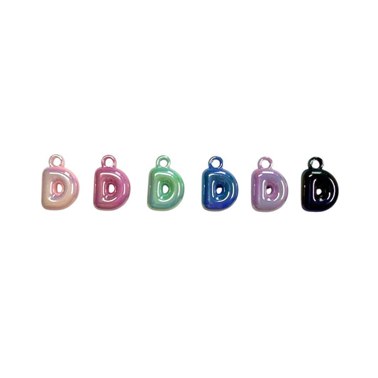 Rainbow Letter D