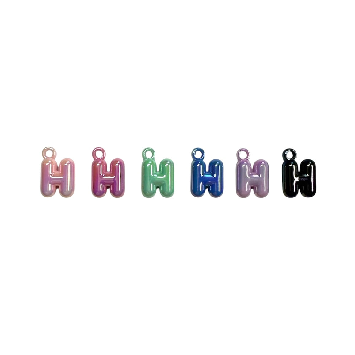 Rainbow Letter H