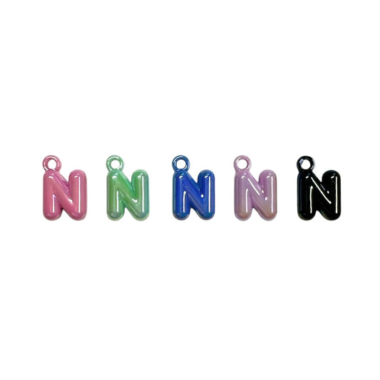 Rainbow Letter N