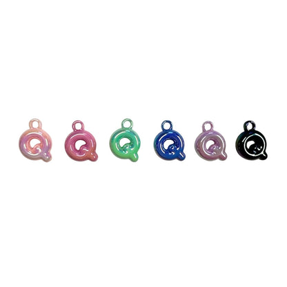 Rainbow Letter Q