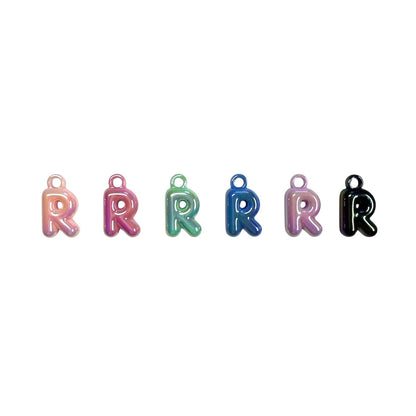 Rainbow Letter R