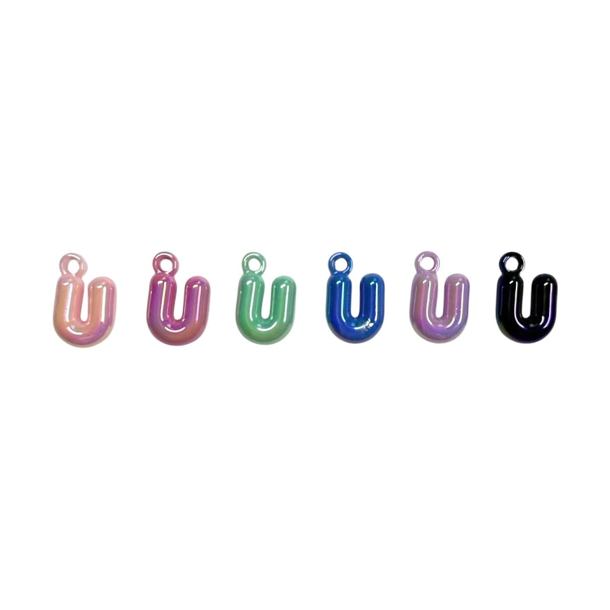 Rainbow Letter U