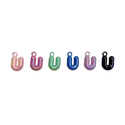 Rainbow Letter U