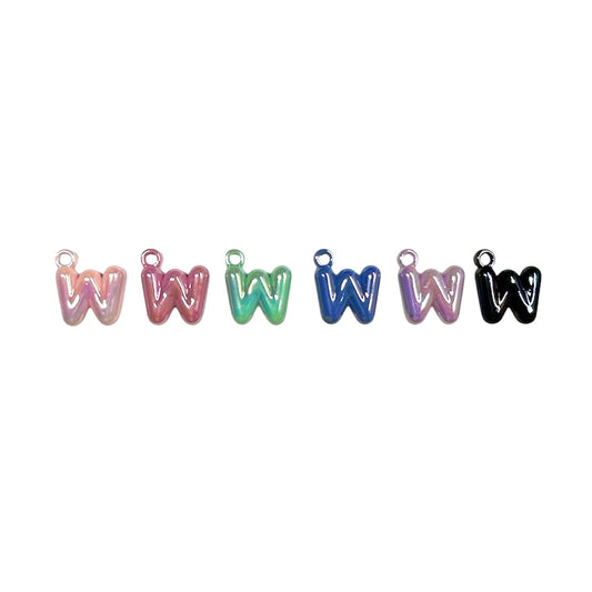 Rainbow Letter W
