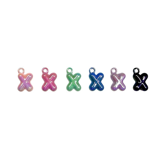 Rainbow Letter X
